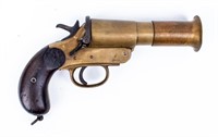 Wolseley MK III Flare Pistol 1918 Brass