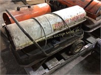 Reddy heater 110k btu torpedo heater 
Works