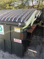 (3) poly front load 6yd dumpsters