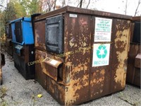 (5) 8 yard Steel front load dumpsters