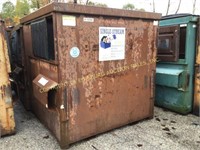 (5) 8 yard front load Steel dumpsters