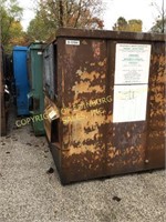 (6) 8 yard steel front load dumpsters