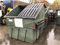 (6) Front load dumpsters - 
(3) 8yd & 
(3) 4yd