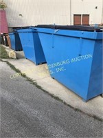(8) rear load mixed dumpsters