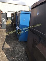 (8) 8yd steel front load dumpsters