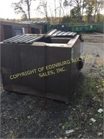 (1)8yd steel dumpster damaged