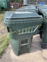 11  -  HUSKY 95 gal poly toter trash bins