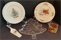 Christmas Holiday Platters and Plates