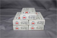 5x$ - 5.56mm 55gr ball 20 round boxes USA AMMO - 1