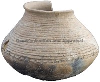 Corrugated Mid Indented Mimbres Jar