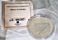 AMERICAN MINT. 999 SILVER PROOF COIM