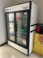 VWR GDM-49 Glass 2 Door Refrigerator
