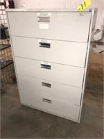 5 Drawer lateral file cabinet - No Shipping