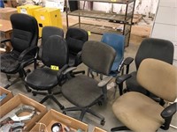 (8) Assorted office chairs - No Shipping