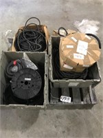 Skid of hoses & reel & tubing - No Shipping