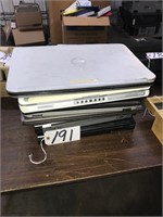 Stack of laptops (no hardrives) - No Shipping