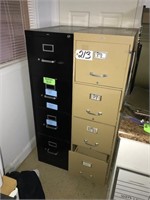 (2) 4-Drawer file cabinets - No Shipping