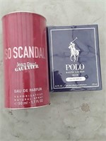Ralph Lauren Polo and Jean Paul Gauthier perfume
