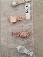 4 womens watches assorted