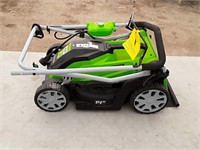 Green works  14" 9A Electric mower