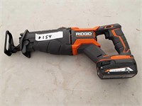 Rigid Reciprocating saw and battery