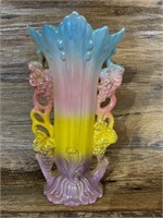 Vintage Pastel Colored Vase