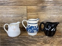 3 Creamer Pitchers (Including Nippon)