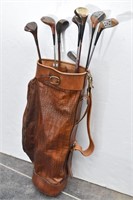 Don Epperly PHC Handcrafted Ltd Leather Golf Bag