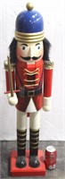 3ft Tall Traditional Wood Nutcracker Soldier