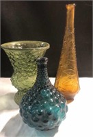 Decorative glass Vases