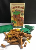 Lincoln Logs Build a Fort