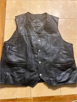 Leather Vest Xillin Canada