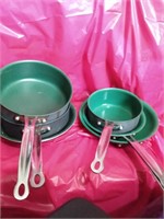 Green Pots and Pans