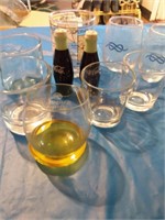 Varies shot glasses/Coke Salt and Pepper shakers