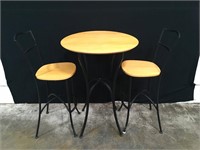 Tall Bistro Table w/ 2 Chairs