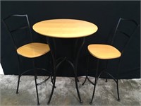 Tall Bistro Table w/ 2 Chairs
