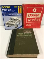 Dodge truck repair manuals