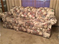 Matching floral couch, great condition