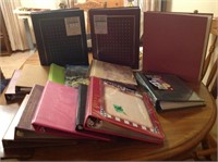 assorted photo albums