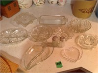glass dishes s&p shakers