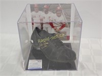 Pete Rose Signed Game Worn Cleat