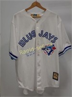 MLB Pat Borders Signed Blue Jays Jersey