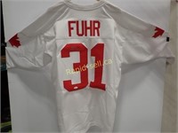 NHL Grant Fuhr Signed Team Canada Jersey