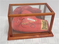 George Chuvalo Signed Boxing Glove