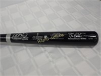 MLB Joe Carter Signed Baseball Bat