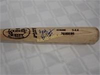 MLB Pat Borders Signed Baseball Bat
