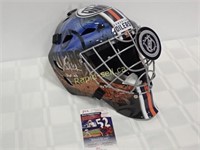 NHL Grant Fuhr Signed Oiler's Goalie Mask
