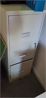 3 DRAWER FILING CABINET WITH KEY