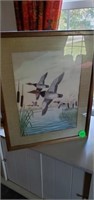 FRAMED DUCK PICTURE- RALPH S COVENTRY