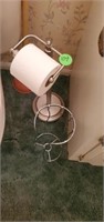 TOILET PAPER STAND AND WASH RACK